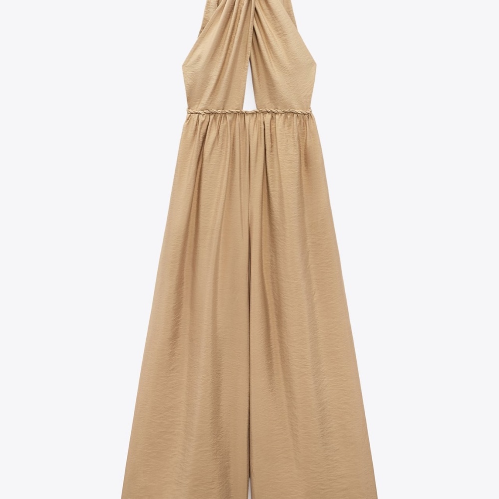 Single 🔥Zara limited edition braided style stylish jumpsuit - Picture 5 of 8